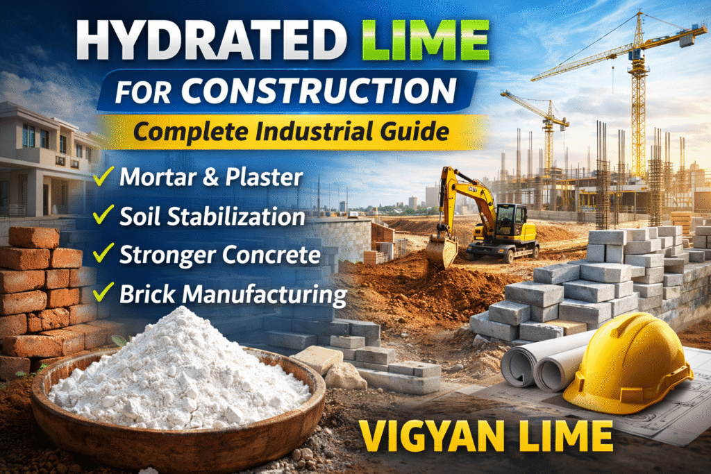 Hydrated Lime for Construction – Complete Industrial Guide (2026)
