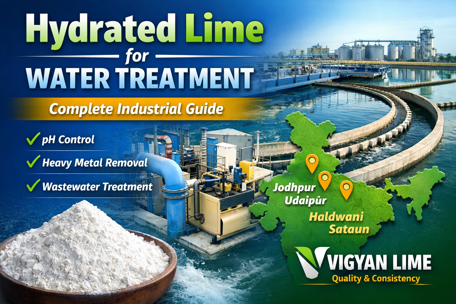 Hydrated Lime for Water Treatment – Complete Industrial Guide (2026)