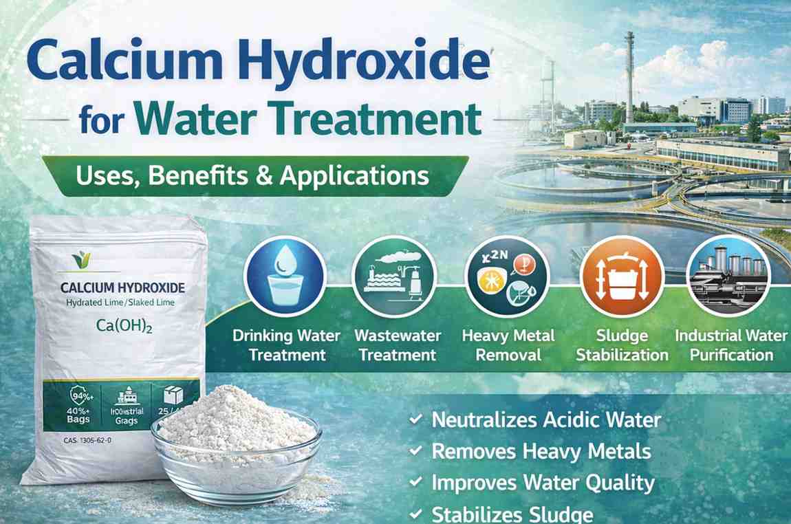 Calcium Hydroxide for Water Treatment