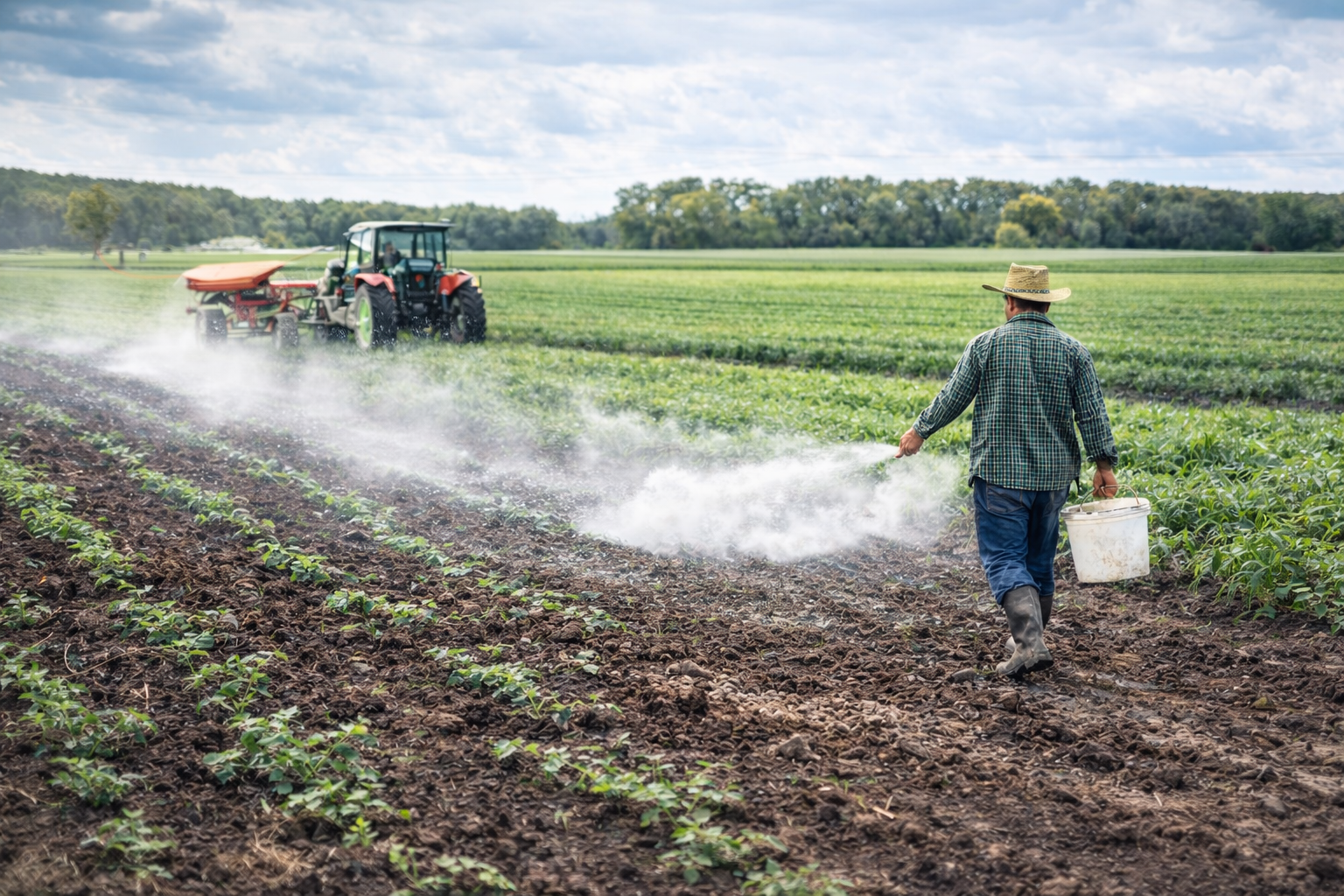 Calcium hydroxide in agriculture benefits