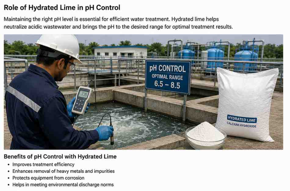 Hydrated Lime for ETP Applications