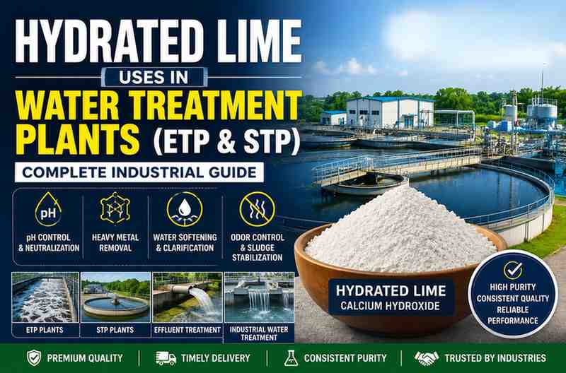 Hydrated Lime for Water Treatment: ETP & STP Guide